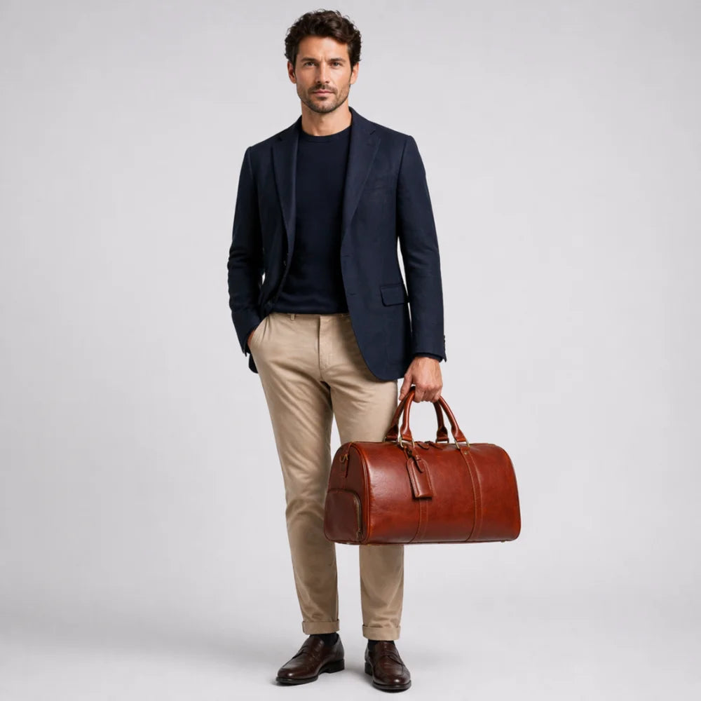 Sac de voyage en cuir grande capacité — Le Florence
