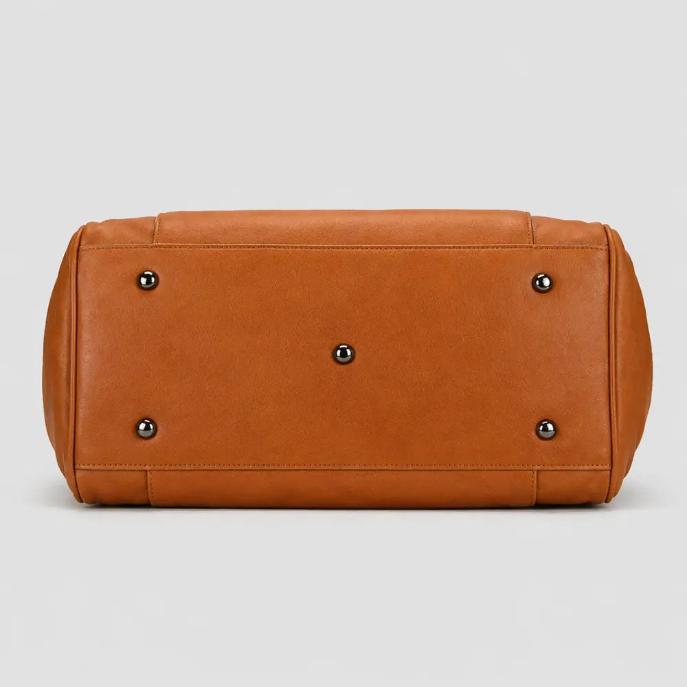 Sac de voyage en cuir style intemporel — Le Monaco
