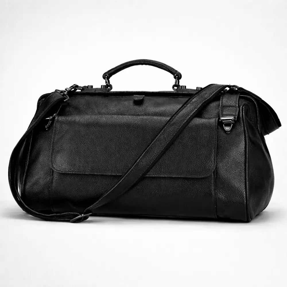 Sac de voyage en cuir style intemporel — Le Monaco