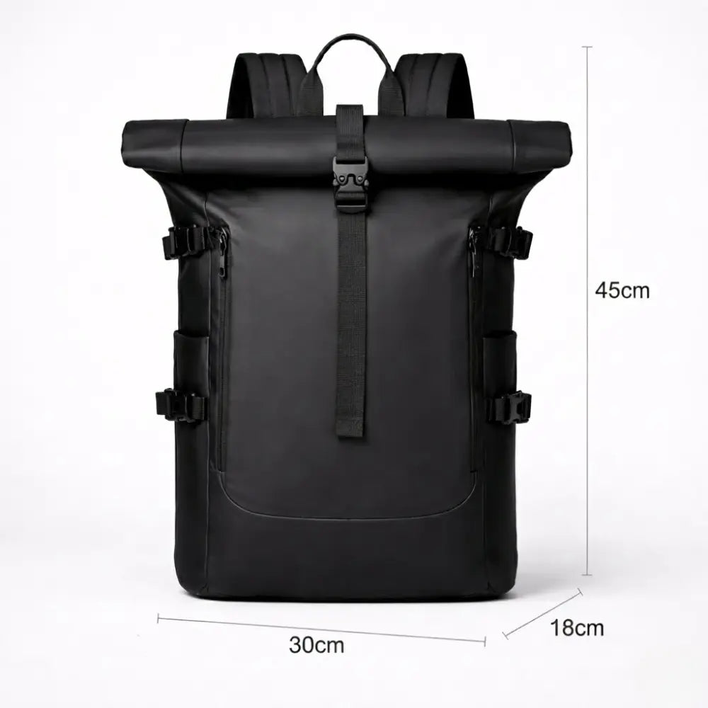 Sac à dos de voyage imperméable roll-top — Le Oslo